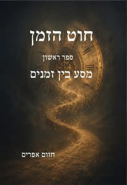 כריכת הספר חוט הזמן – ספר ראשון: מסע בין זמנים